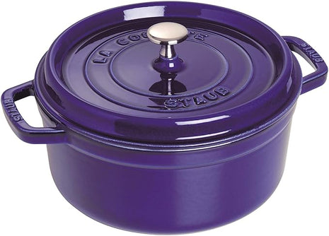 STAUB 40510-283-0 Cocotte Round 24cm Dark Blue