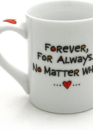 Enesco Our Name Is Mud Cuppa Doodle Friend Mug, 4.5 inches