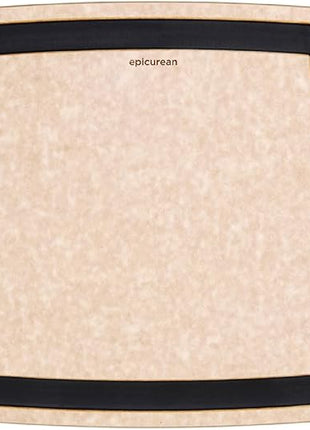 Epicurean Gourmet Series Cutting Board with Juice Groove, 14.5-Inch by 11.25-Inch, Natural/Slate