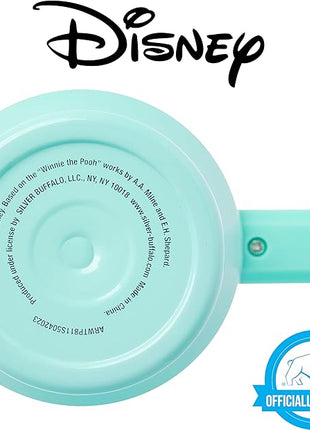 Silver Buffalo Disney Winnie the Pooh “Dreamy Days” Retro Art Stainless Steel Tumbler with Handle and Straw, Fits in Standard Cup Holder, 40 Ounces (Pack of 12)