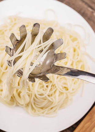 Brushed Stainless Steel Non-Slip Ergonomic Handle Pasta