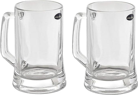 Amlong Crystal Lead-Free Beer Mug - 16 oz, Set of 2
