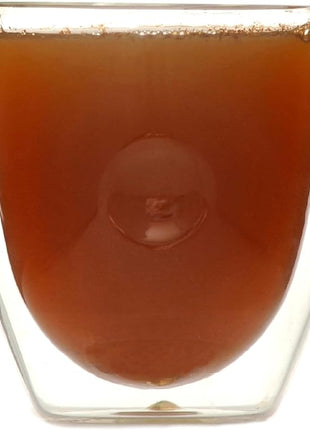 Moderna Artisan Series Double Wall 8 oz Beverage Glasses - Set of 8 Drinking Glasses