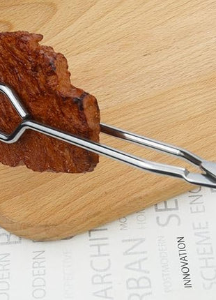 10-Inch Kitchen Scissor Tongs Stainless Steel Scissor Cooking Tongs