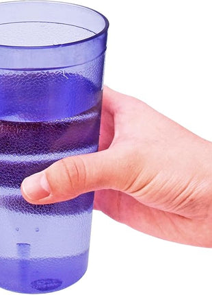 New Star Foodservice | Restaurant-Grade Beverage Tumblers (Blue (Set of 72), 20 oz)