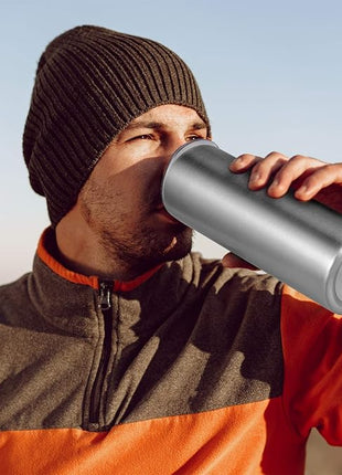 VEGOND Stainless Steel Tumblers Bulk 6 Pack, 20 oz Vacuum Insulated Skinny Tumblers with Lid and Straw, Double Wall Coffee Mug, Travel Water Cup