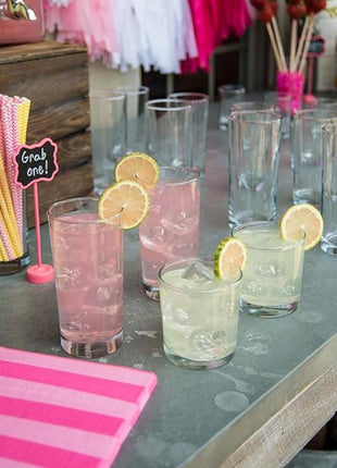 Anchor Hocking 8-oz Heavy Base Rocks Old Fashioned Whiskey Glasses, Set of 12