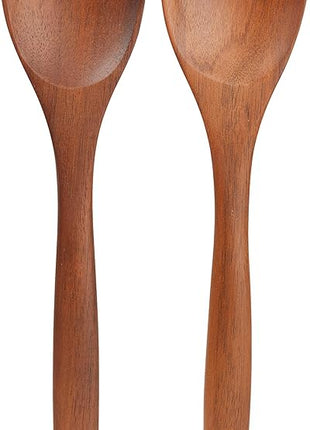 Kate Spade New York Deco Dot Salad Bowl with Servers, 1.85 LB, Brown