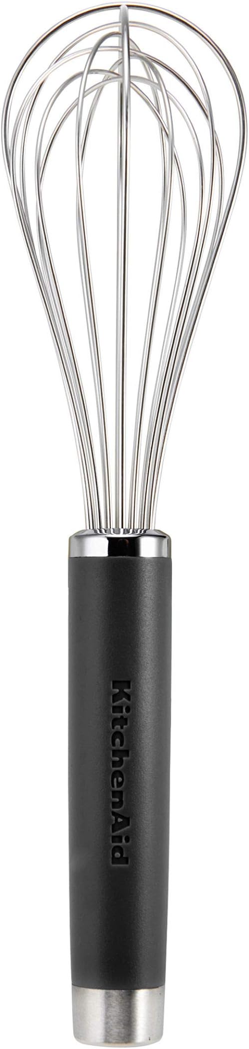 KitchenAid Gourmet Utility Whisk, 10.5-Inch, Matte Black