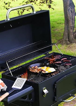 Lodge Manufacturing Company carbon steel skillet, Black/Orange, 12-Inch