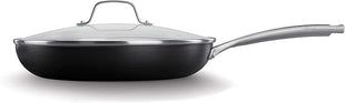 Calphalon Classic Oil-Infused Ceramic 12-Inch Fry Pan with Cover
