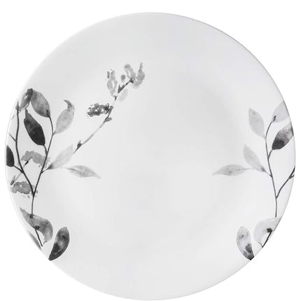 Corelle Boutique Misty Leaves 12-Piece Dinnerware Set, Service for 4