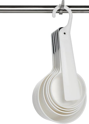 OXO Good Grips 6-Piece Plastic Measuring Cups- White