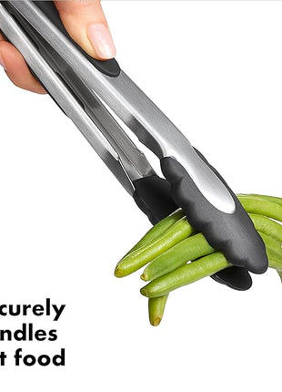 OXO Good Grips 2-Piece Tongs with Nylon Heads Set