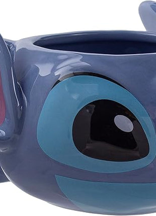 Disney Lilo and Stitch Officially Licensed Oversized Coffee Mug, Heat Resistant Disney Character Novelty Gift and Keepsake Tea Cup | Paladone
