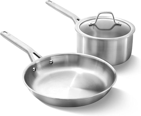 Calphalon Stainless Steel 3-Piece Cookware Set