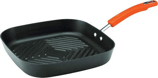 Hard Anodized Nonstick Square Stovetop Grill Pan