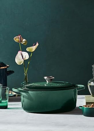 Le Creuset Enameled Cast Iron Signature Oval Dutch Oven, 6.75 qt., Artichaut