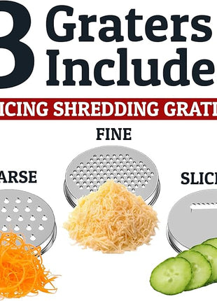 Priority Chef Stainless Steel Mixing Bowls with Lids Set, 3 Grater Attachments, Airtight Lids, Non-Slip Silicone Base Mixing Bowl Set, Large Prep Metal Mixing Bowls for Kitchen, Grey