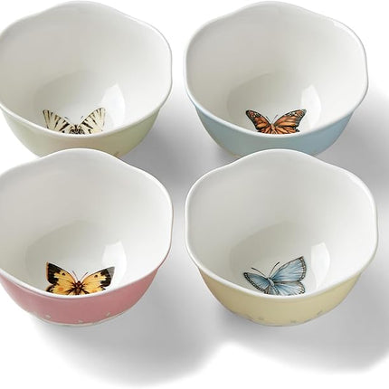 Lenox 791720 Butterfly Meadow 4-Piece Dessert Bowl Set