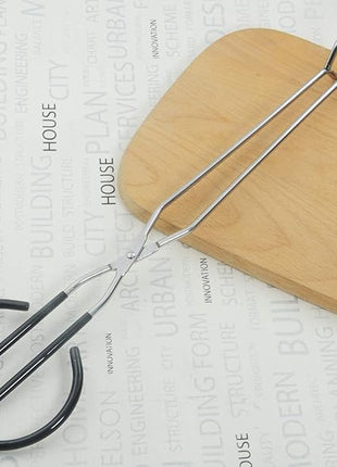 Extra Long Scissor Tongs 16-Inch Stainless Steel Barbecue Grilling Tongs