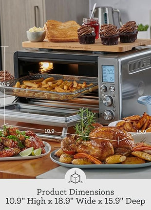 Breville BOV860BTR Smart Oven Air Fryer and Convection Oven, Black Truffle