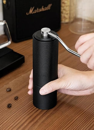 TIMEMORE Chestnut C3 Max Manual Coffee Grinder Capacity 30g with CNC Stainless Steel Conical Burr, Internal Adjustable Setting, Double Bearing Positioning, French Press Coffee for Hand Grinder