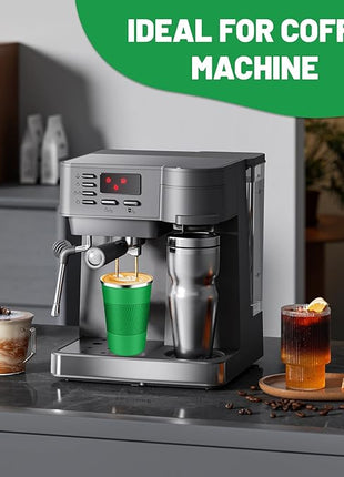 Insulated Coffee Tumblers with Flip Lid 12oz / 17oz, Stainless Steel Travel Coffee Mug Leak Proof, Vacuum Insulated Coffee Mug Reusable Cup, Keeps Cold and Hot for Coffee Tea