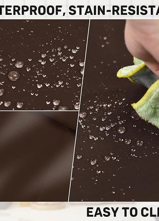 2 Pcs Plus Size Chef Apron, Unisex Professional Apron with 2 Pockets for Cooking, Work, Baking (Larger Size)