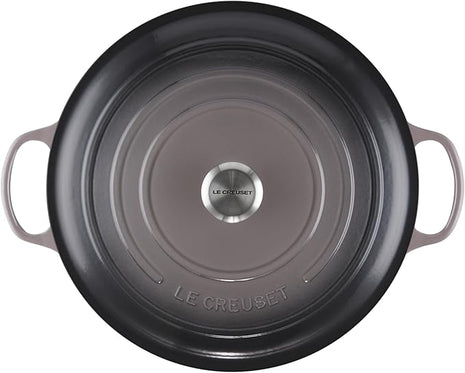 Le Creuset Enameled Cast Iron Signature Round Dutch Oven, 13.25 qt., Oyster