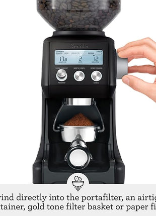Breville Smart Grinder Pro BCG820BTR, Black Truffle