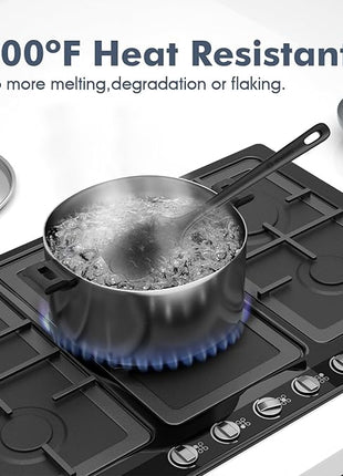 3 Pieces Silicone Spatula Set, Food Grade Rubber Spatula, Upgrade Strong Handle with Ergonomic Grip, Heat Resistant for Nonstick Cookware, Cooking