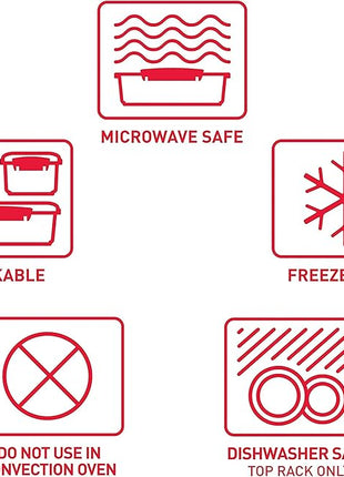 Sistema Microwave Soup Mug with Lid and Steam Release Vent