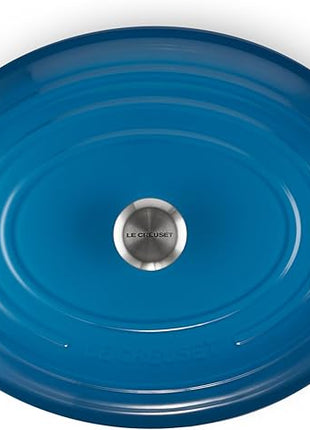 Le Creuset Enameled Cast Iron Signature Oval Dutch Oven, 15.5 qt., Marseille