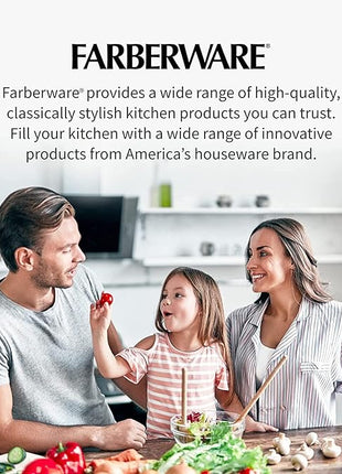 Farberware 2-Piece Paring Knife and Cutting Board Set, 3.5-Inch Paring Knife with Resin Coating and Custom-Fit Blade Cover and Non-Slip Plastic Chopping Board, Dishwasher-Safe Set, White/Blue