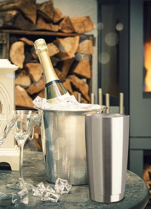 20oz Tumbler Bulk Stainless Steel Vacuum Insulated Tumblers with Lid Double Wall Travel Mug, Powder Coated Coffee Cup, Suitable for Ice Drinks and Hot Beverage (Stainless steel 12pack)