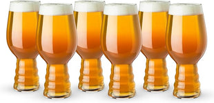 Spiegelau IPA Beer Glasses, European Made Drinking Glass for Craft Beers, Cocktails, Sodas, Iced Beverages, Smoothies, Milkshakes, Kitchen Glassware, Home Bar Accessories19.1 oz, Set of 6