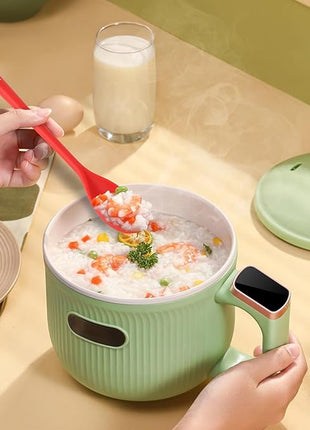 3 Pcs Silicone Spoons Set of 7.9 10.6 14.2 inch for Cooking, Heat Resistant Kitchen Spoons for Mixing, Stirring, and Serving, Small to Large Non Stick (Red)