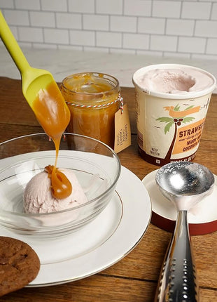 RSVP International Ela's Favorite Silicone Spatula, Green, 8" | BPA-Free Silicone | Scrape Batters, Flip Eggs, Ice Cakes, & More | Dishwasher Safe & Heat Resistant | Cooking, Baking & More