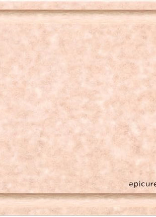 Epicurean All-In-One Cutting Board with Non-Slip Feet and Juice Groove, 10" × 7", Natural/Black