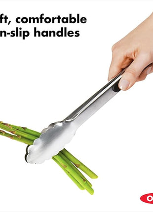 OXO Good Grips 12-Inch Stainless-Steel Locking Tongs