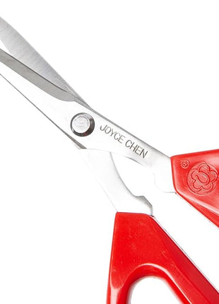 Joyce Chen Original Unlimited Kitchen Scissors All Purpose Kitchen Shears With Comfortable Handles, Red