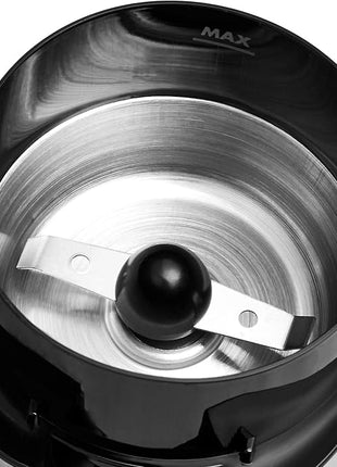 Amazon Basics Electric Coffee Grinder, Coffee Bean and Spice Grinder, With Heavy-Duty Stainless Steel Grind Blades