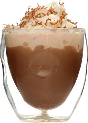 Ozeri Moderna Artisan Series Double Wall Beverage and Espresso Shot Glasses, 2-Ounce, Set of 4