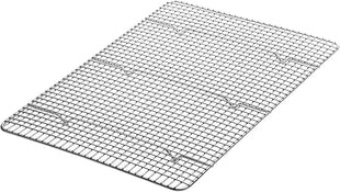 Spring Chef 11.8" x 17" Stainless Steel Cookie Cooling Rack - Oven Safe - Baking Rack for Bacon, BBQ, Jerky, Bread, Pizza, Cake - Fits Half Sheet Roasting Pan - Dishwasher Safe
