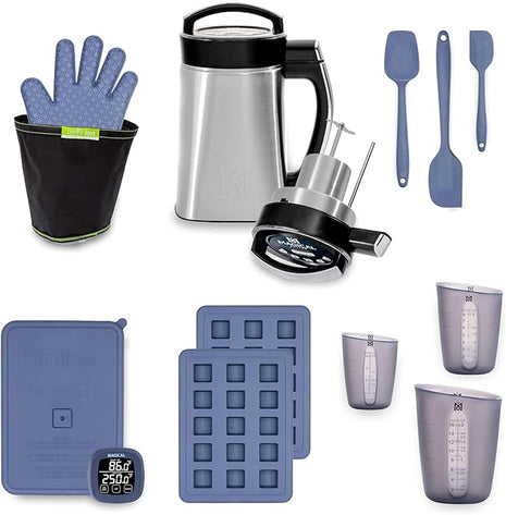 Magical Butter MB2E Pro Bundle – Infuser Machine with DecarBox, 8 mL Gummy Mold, Measuring Cups & Spatulas for Complete Infusion & Candy Making