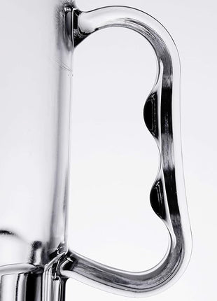 G.E.T. 00082-1-SAN-CL Shatter-Resistant Plastic Beer Mug / Stein, 10 Ounce, BPA Free (Set of 12)