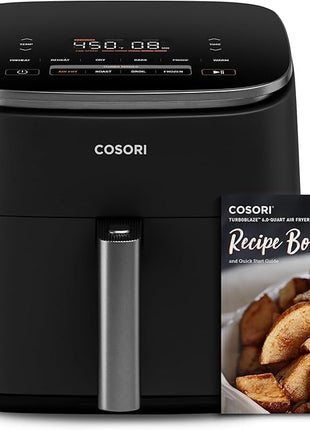 COSORI Air Fryer TurboBlaze 6.0-Quart Compact Airfryer that Roast & Air Fryer Liners