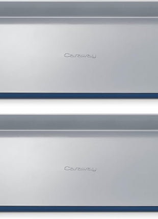 Caraway Non-Stick Ceramic Medium Baking Sheet - Naturally Slick Ceramic Coating - Non-Toxic, PTFE & PFOA Free - Perfect for Baking, Roasting, and More - Medium (15" x 10") - Navy