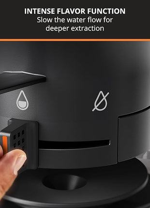 KRUPS Essential Brewer 8 Cup Drip Coffee Maker Machine, SCA-Certified, Blooming Technology, Barista-Quality, Pour Over Coffee Machine, Easy to Clean, Stainless Steel Design, Silver